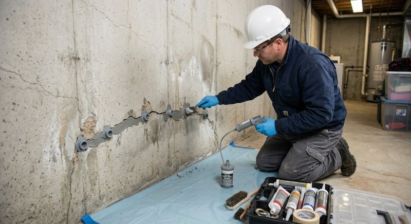 Structural Crack Repair in New London, NH