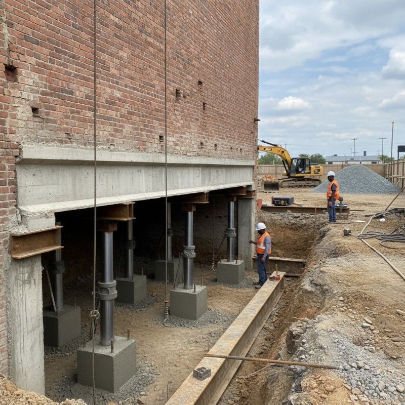 Structural Underpinning in New London, NH