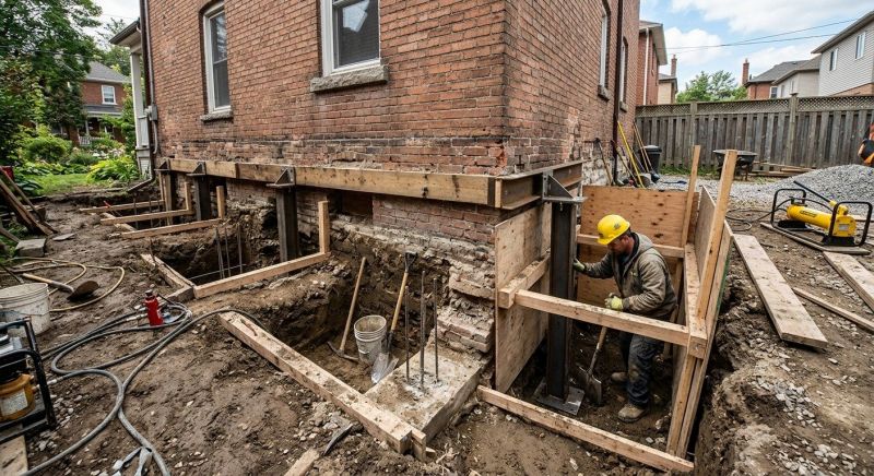 Underpinning Repair in New London, NH